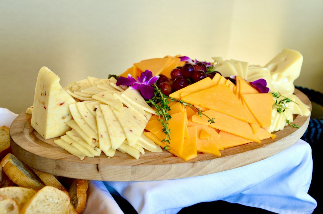 Cheese-style slices illustrating vegan cheese ingredients and texture